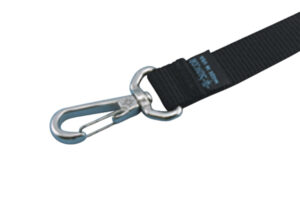 Product Image for Nylon Webbing Assembly with Stainless Steel Swivel Clip, S0235-0004